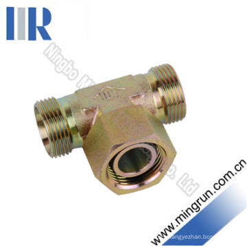 Metric Branch Tee Tube Fitting Hydraulic Tee Adaptor (BC)